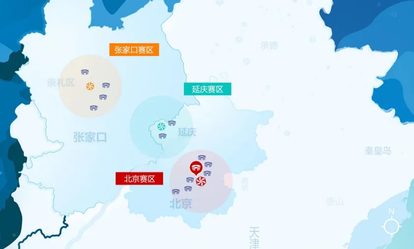 衛星見證，這里如何變身“冬奧小城”
