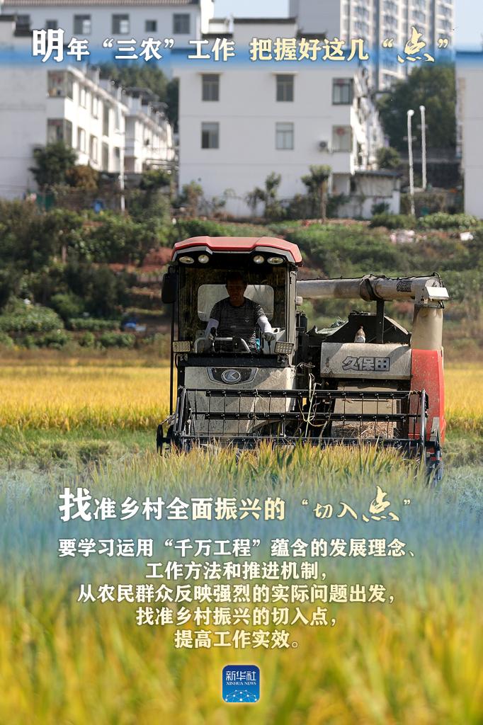 明年“三農”工作，這幾個“點”要把握好