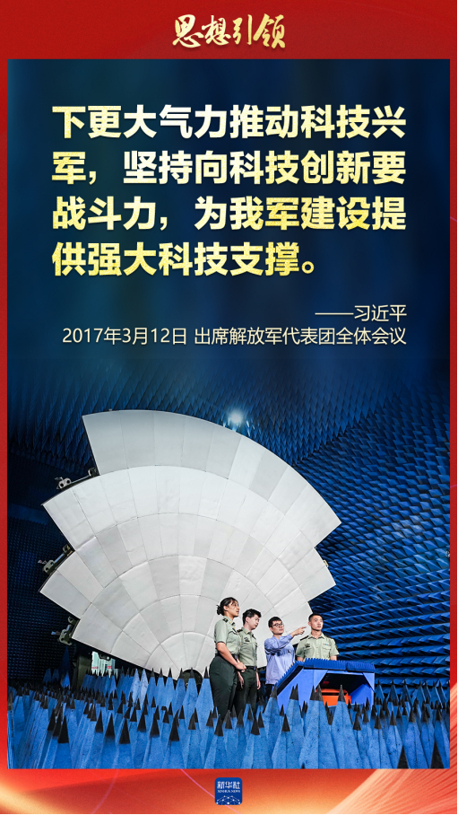 思想引領｜兩會上，習主席這樣談強軍之路