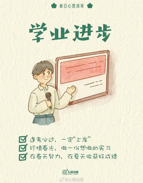 收藏打卡！領取你的手賬風春日心愿清單