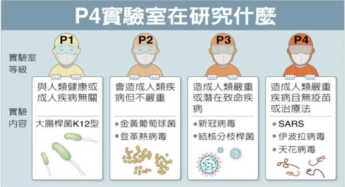 P4實驗室在研究什么。臺灣聯合新聞網資料圖