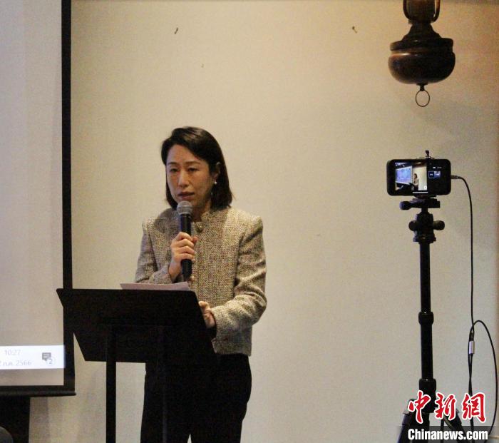 中國駐泰國大使館經濟商務處參贊張瀟瀟致辭。<a target='_blank' href='/' _fcksavedurl='/'><p  align=