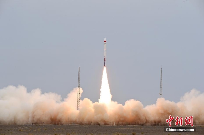 北京時間2023年8月10日12時03分，谷神星一號遙七運載火箭在我國酒泉衛星發射中心成功發射升空，將搭載的西光壹號01星等7顆衛星順利送入預定軌道，發射任務獲得圓滿成功。此次任務是谷神星一號運載火箭第7次飛行。汪江波 攝