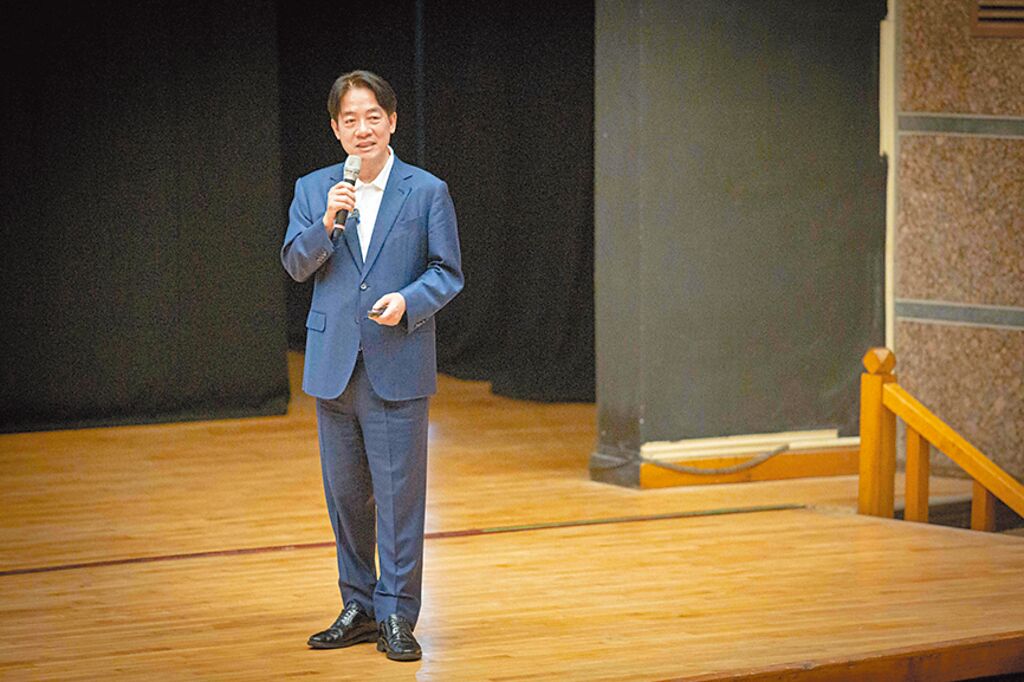 賴清德。臺灣“中時新聞網”資料圖