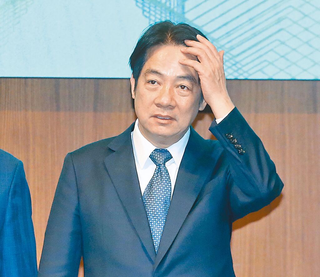 民進黨臺灣地區領導人選舉參選人賴清德。 臺灣“中時新聞網”資料圖