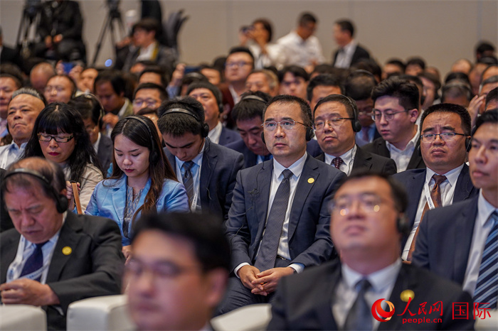 2023中國（浙江）—泰國合作交流會現場。普拉維攝