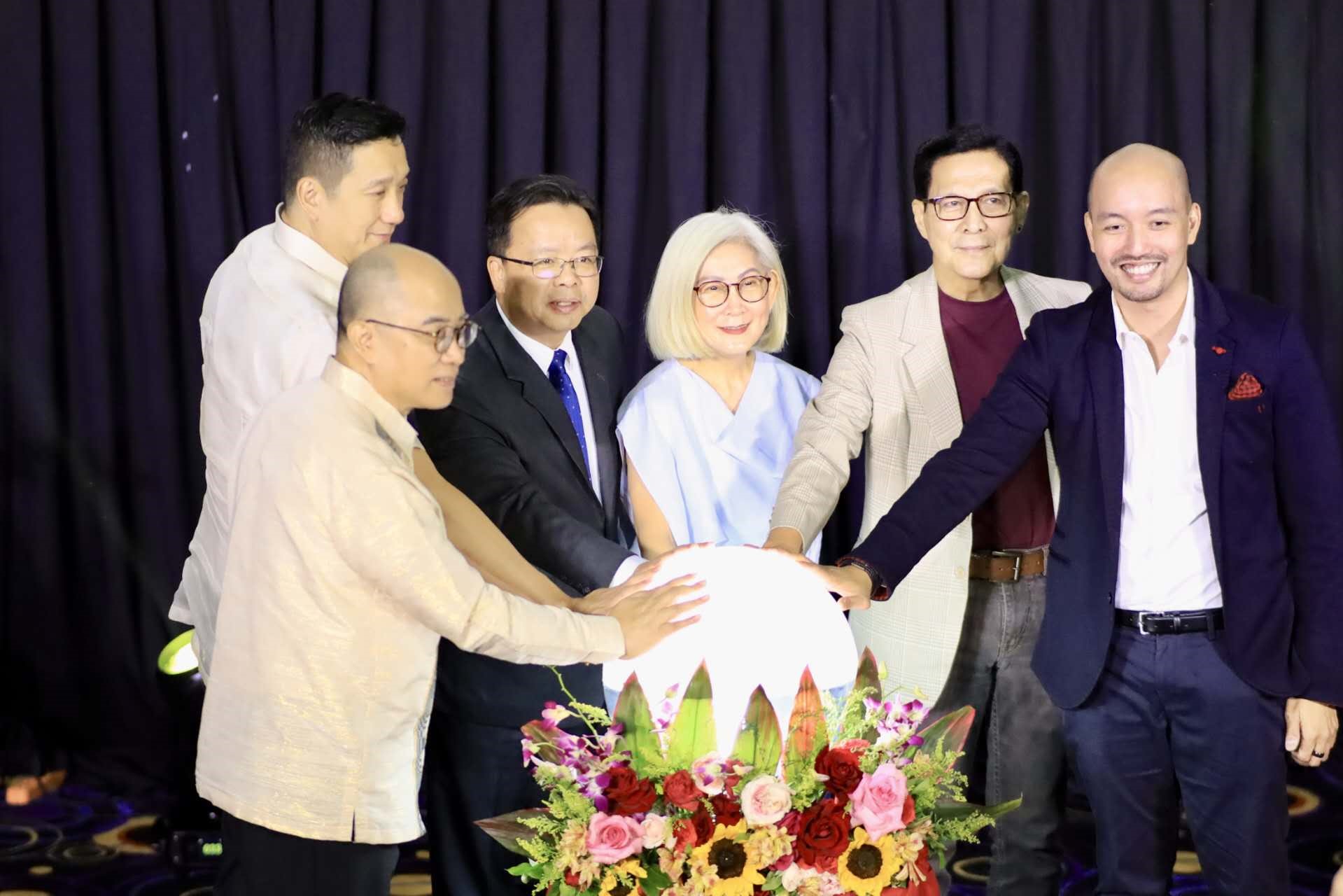 嘉賓出席2023中國電影節啟動儀式。中國駐菲律賓大使館供圖