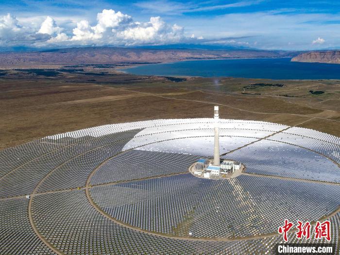 資料圖：光伏發電園區一隅。張進剛 攝