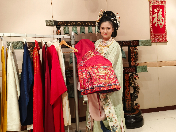 馬耳他中國文化中心的漢服展示。馬耳他中國文化中心供圖