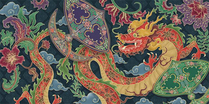 馬來西亞青年藝術家扎伊德·阿比丁創作的平面設計作品《一起翱翔天空：一次關于理解與友誼的紀念》。阿比丁供圖