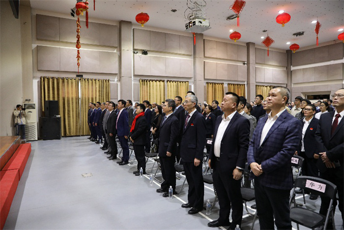 “溫暖迎春·共慶中國年”活動現場。中國駐阿爾及利亞大使館供圖