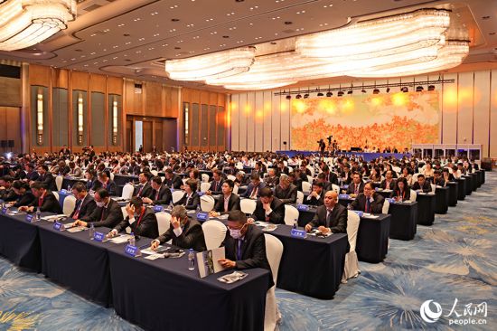 與會嘉賓濟濟一堂。人民網記者 陳博攝