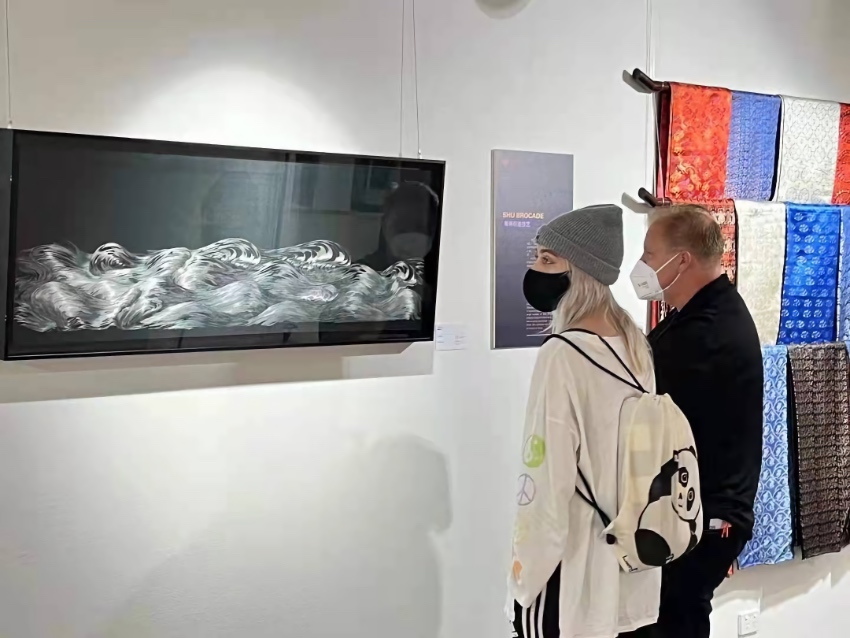 展覽現場。主辦方供圖