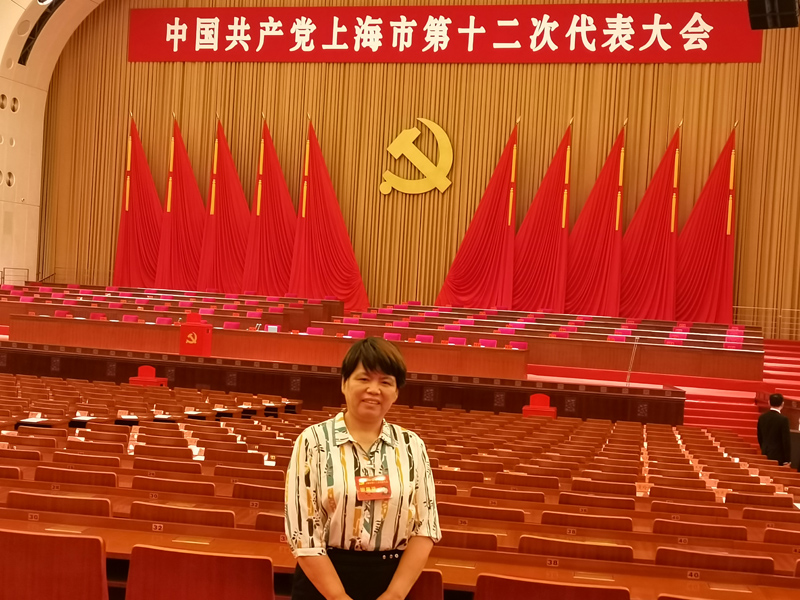 黨代表施鳳。受訪者供圖