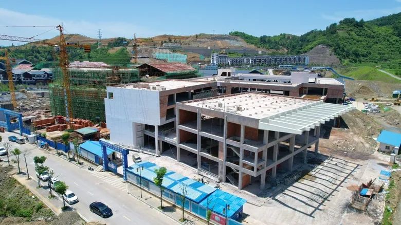 正在建設中的土家織錦文化創意園 全?，摂z