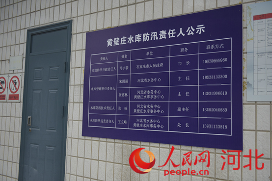 防汛責任人公示牌。人民網祝龍超攝