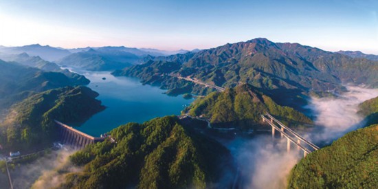 大別山風景道。六安市文旅局供圖