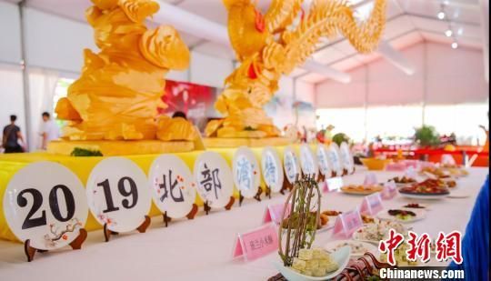 北部灣（海南儋州）旅游美食博覽會，舉辦美食評選活動　王子謙　攝