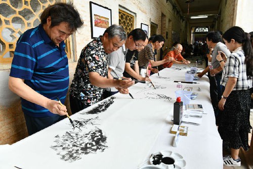 首屆粵港澳寫生文化節在江門啟動