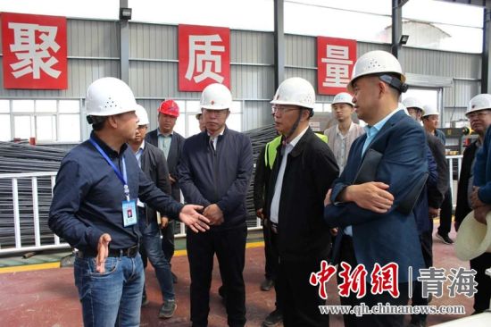圖為生態環保專項督查現場。 孫舒亞攝