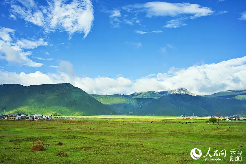 納帕海濕地風景。呂昊辰攝