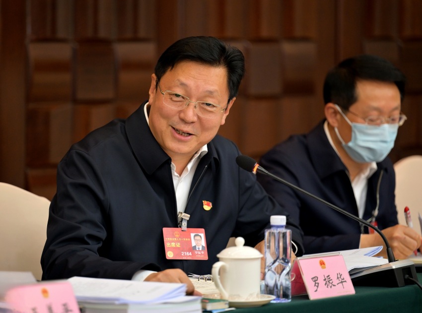 全國人大代表羅振華。