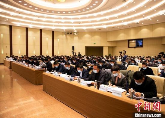 圖為會議現場。青海省文化和旅游廳供圖