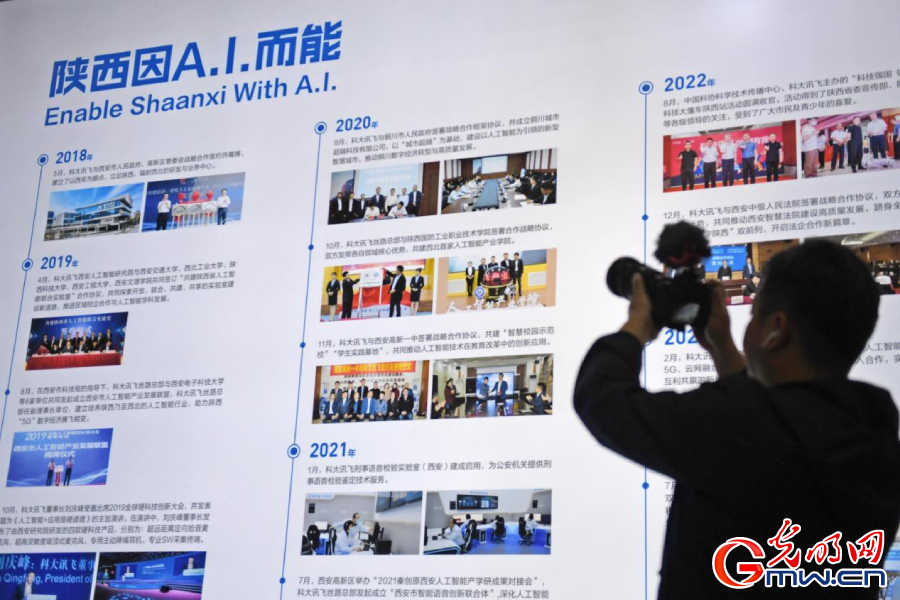 組圖丨AI、網絡安全、跨境電商……數字經濟如此 “陜”耀