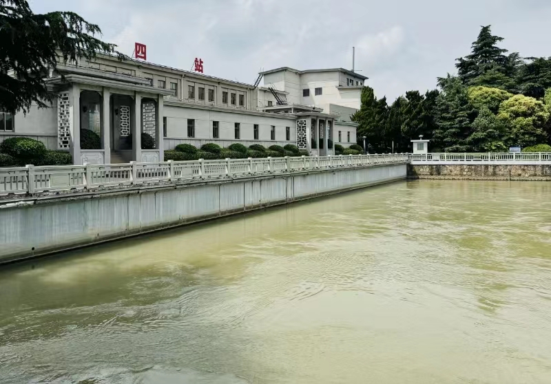 江都水利樞紐。受訪對象供圖