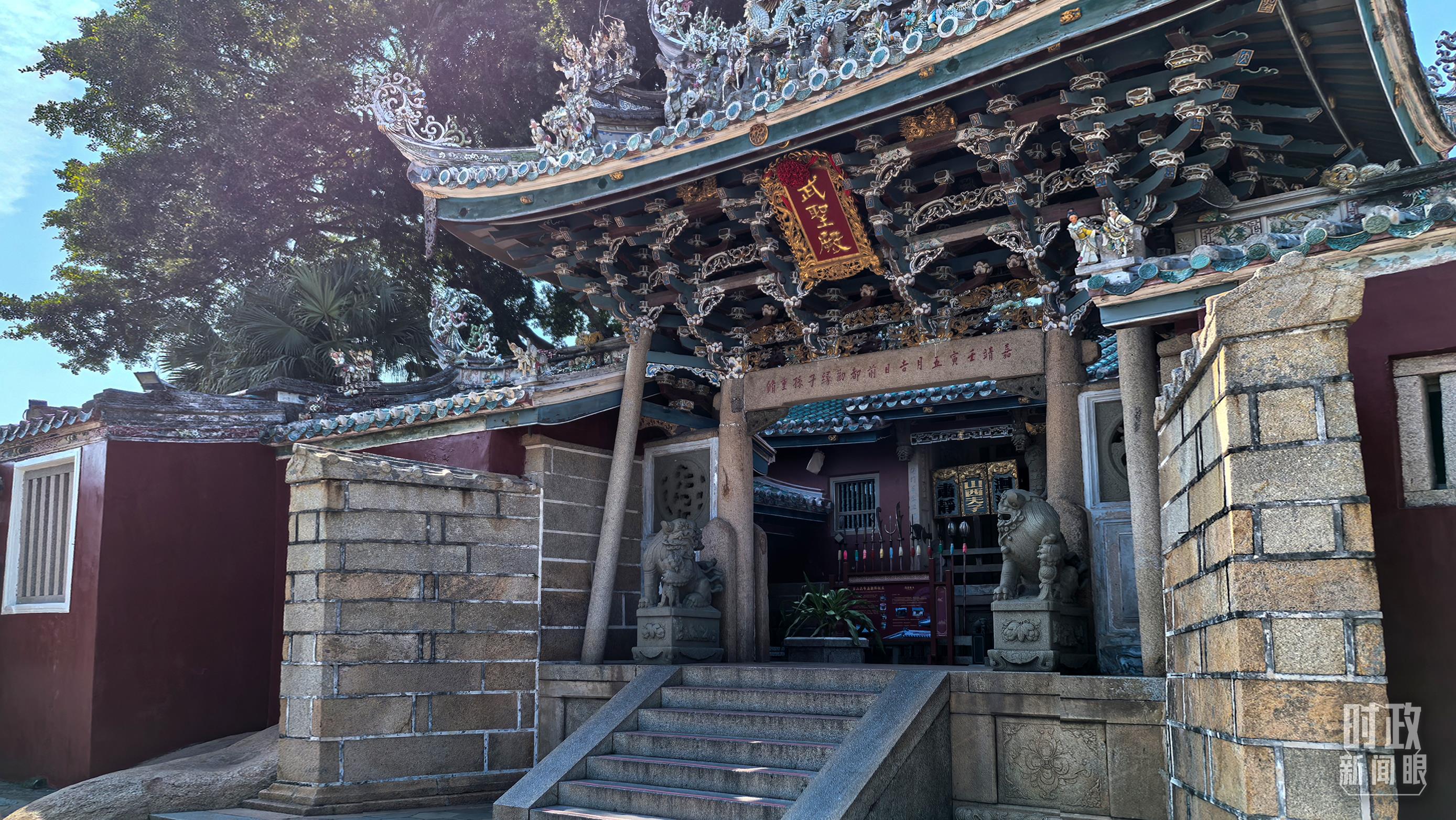 △關帝文化產業園。（總臺央視記者陸泓宇拍攝）