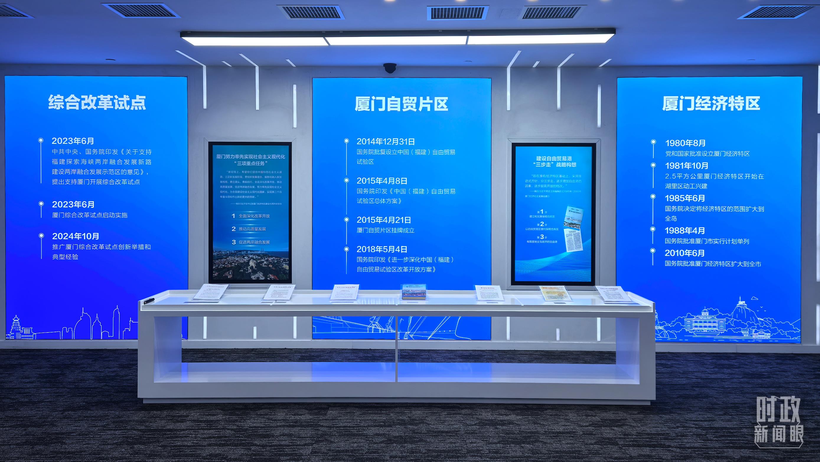 △中國（福建）自由貿易試驗區廈門片區。（總臺央視記者程鋮拍攝）
