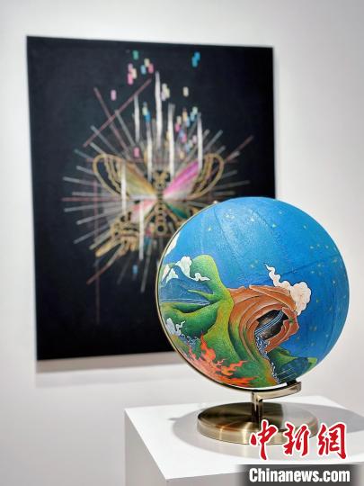 展覽現場?！□囆g中心 供圖