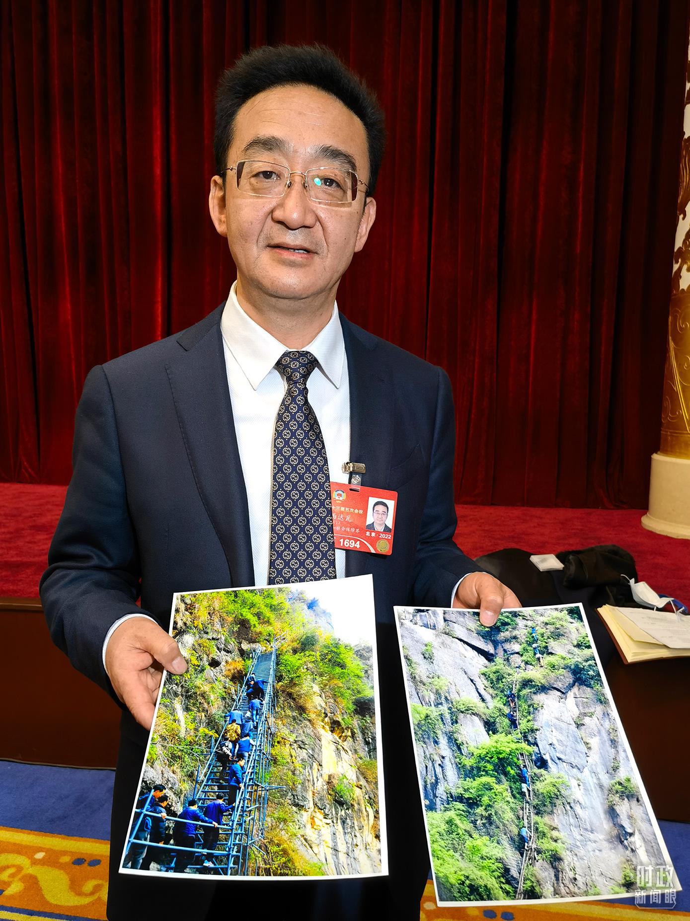 益西達瓦委員。（總臺央視記者賈林拍攝）