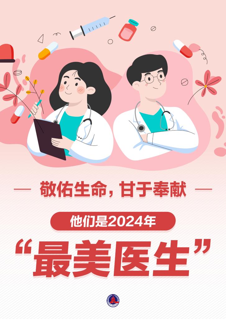 新華鮮報|致敬“白衣戰士”！2024年“最美醫生”發布